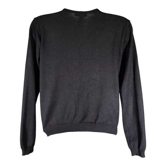 NOBLE Cardigans Sweater Button Front Crew Neck Cotton Womens Small - Picture 3 of 4